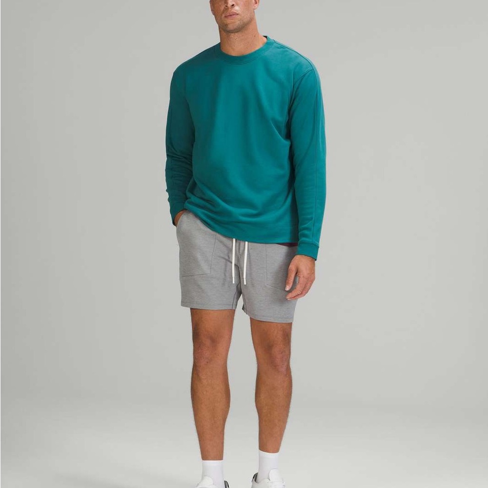 🌻5/$30🌻 LULULEMON French Terry Oversized Long Sleeve Crew - Deep Cove
